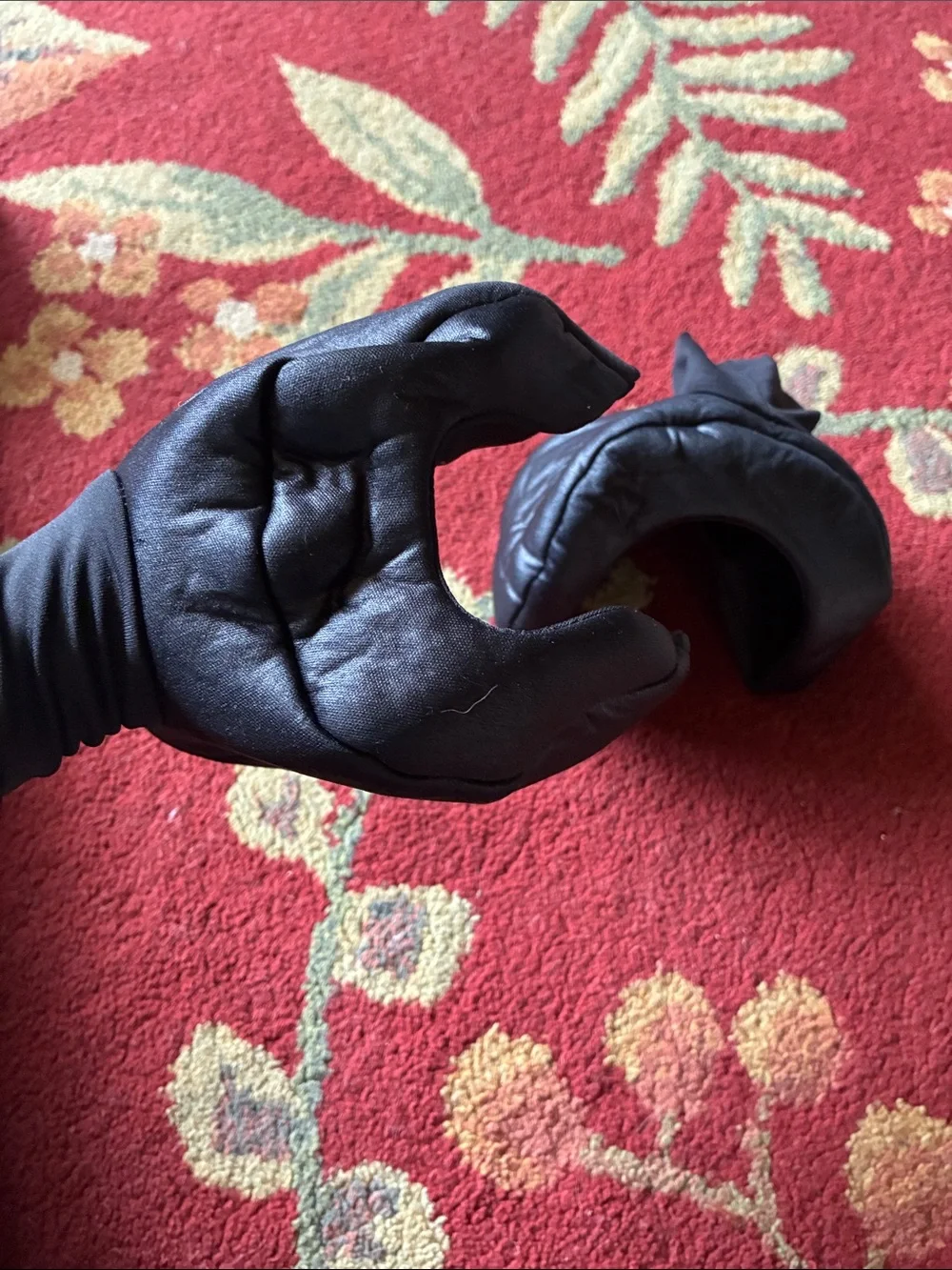 Black Lego hands